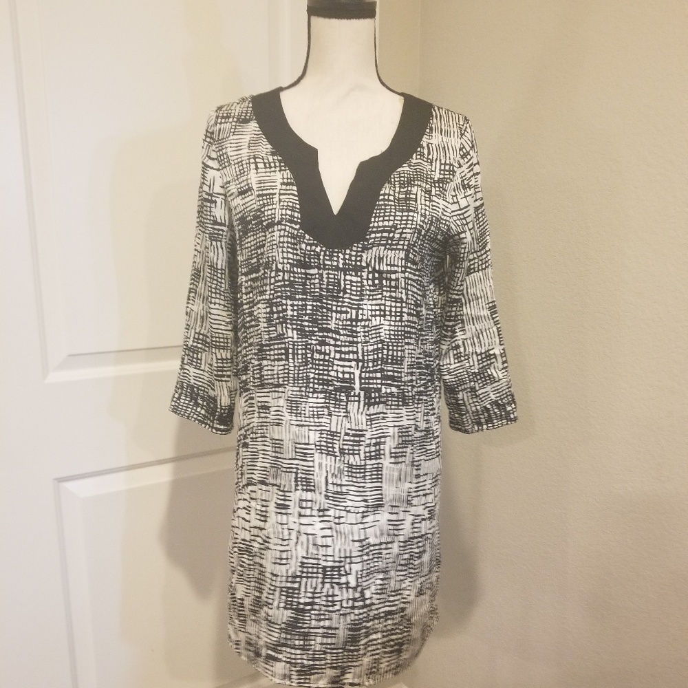 Black and White Tunic